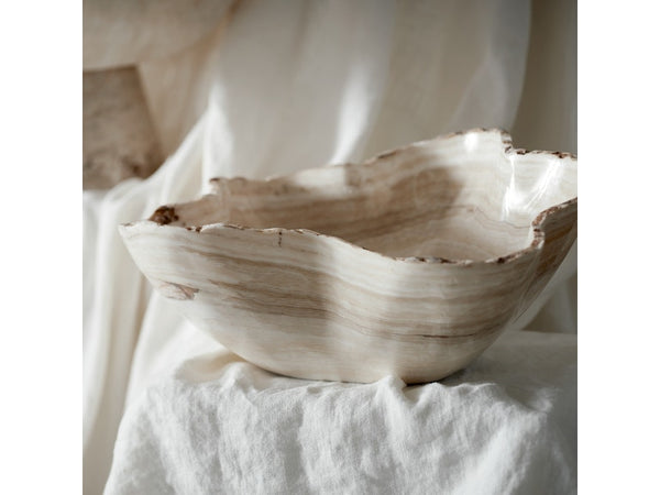 Odessa Onyx Bowl, 18" x 14"