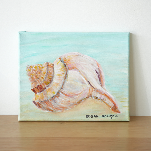 Sea Shell III, Original Art, 10"W x 8"H