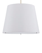 Cloister Large Brass Floor Lamp, 87"H