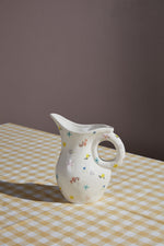 Ditsy Floral Pitcher, 7.5"x 4"x 9.5"