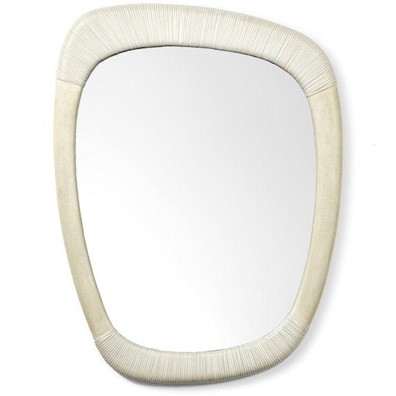 Aidan Mirror Khaki, 32"W x 42"H