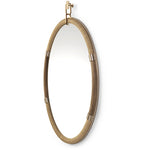Declan Mirror, Brass, 32"W x 48"H
