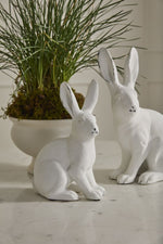Garden Rabbit Figurine Large, 13.75"H