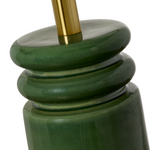 Feikudo Medium Table Lamp, Glossy Light Green
