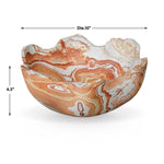 Sahara Bloom Outdoor Bowl, 10"W x 10"D