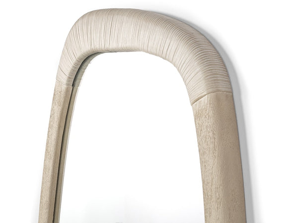 Aidan Floor Mirror, Khaki, 32"W x 2"D x 72"H