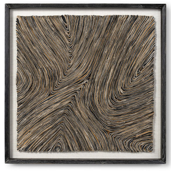 Harlowe Wall Decor Square, Dark, 41"W x 41"H