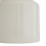 Wheaton Lamp, White Crackle Porcelain
