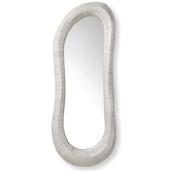 Ravenna Mirror Large, Whitewash, 27"W x 69"H