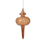 Nicolette Ornament - Smoke, 6.25"H