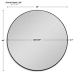 Padria Round Mirror, 48"