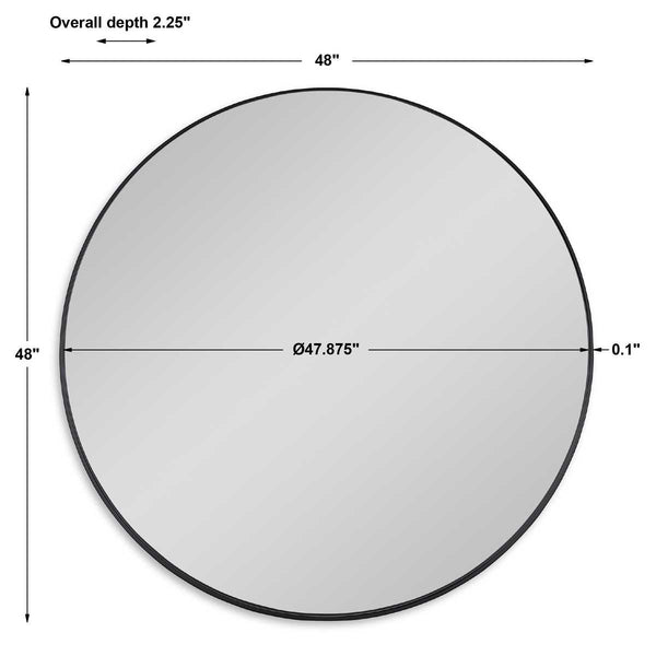 Padria Round Mirror, 48"