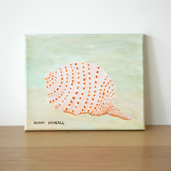 Sea Shell IV, Original Art, 10"W x 8"H