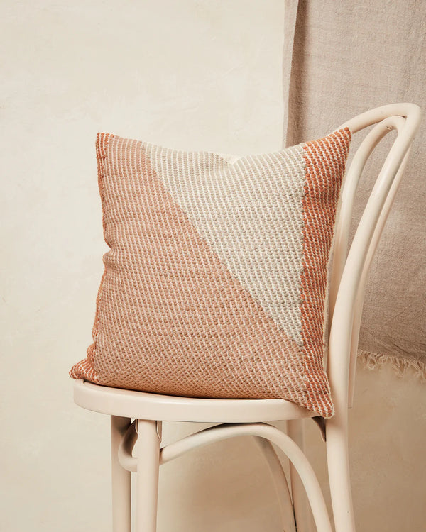 Angle Pillow, Terracotta