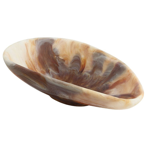 Marchena Bowl - Brown, 16"W x 10"D