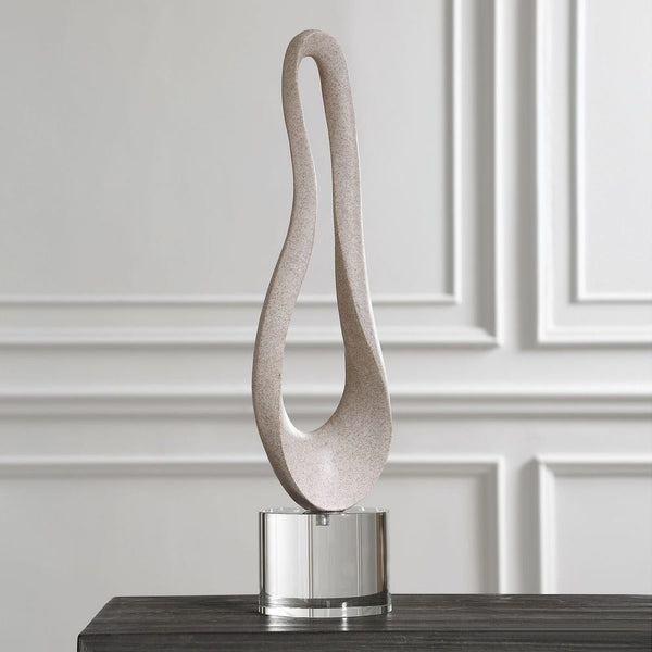 Oval Harmony Sculpture, 26"H