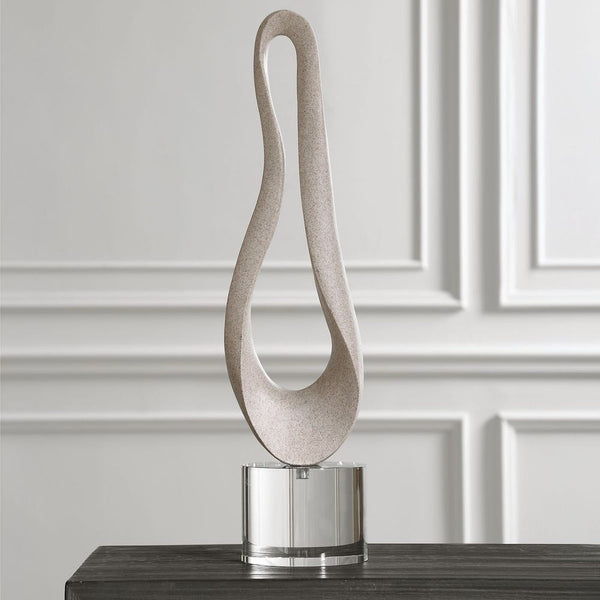 Oval Harmony Sculpture, 26"H