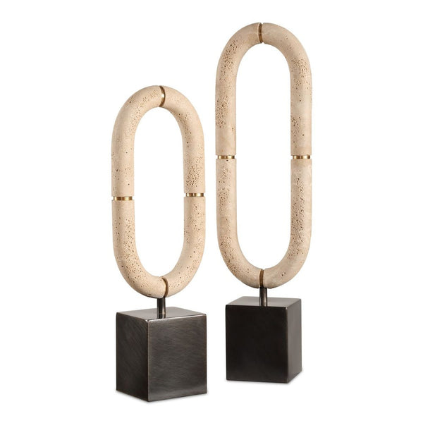 Oval Fusion Sculptures, S/2