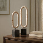 Oval Fusion Sculptures, S/2
