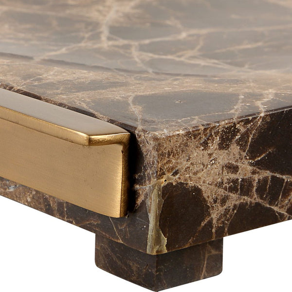 Marble Crest Tray, 19"W