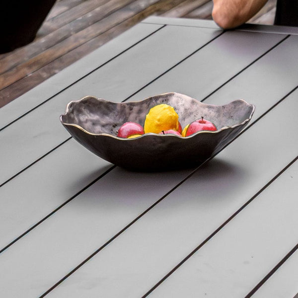 Obscura Outdoor Bowl - Bronze, 16"W