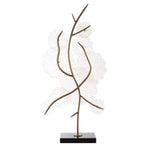 Glass Garden Sculpture, 16"W x 30"H
