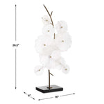 Glass Garden Sculpture, 16"W x 30"H