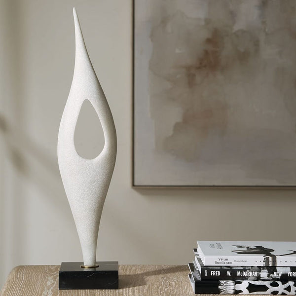 Fluid Drop Sculpture, 24"H