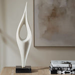 Fluid Drop Sculpture, 24"H