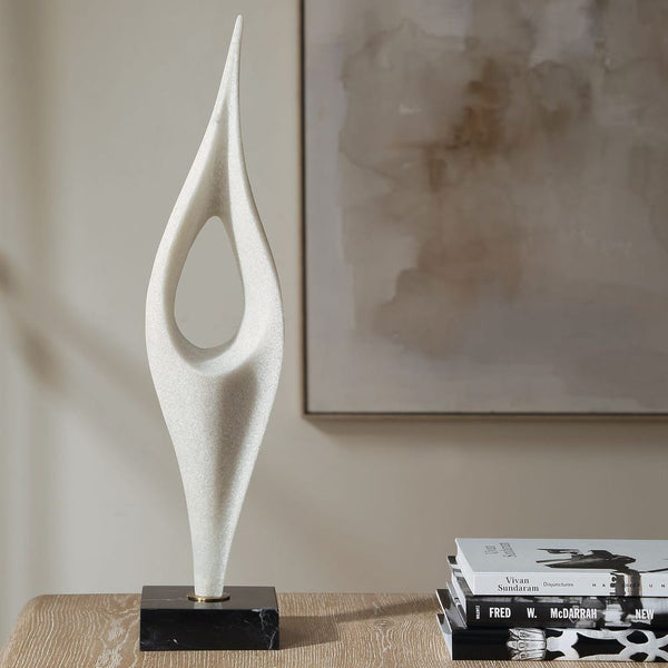 Fluid Drop Sculpture, 24"H