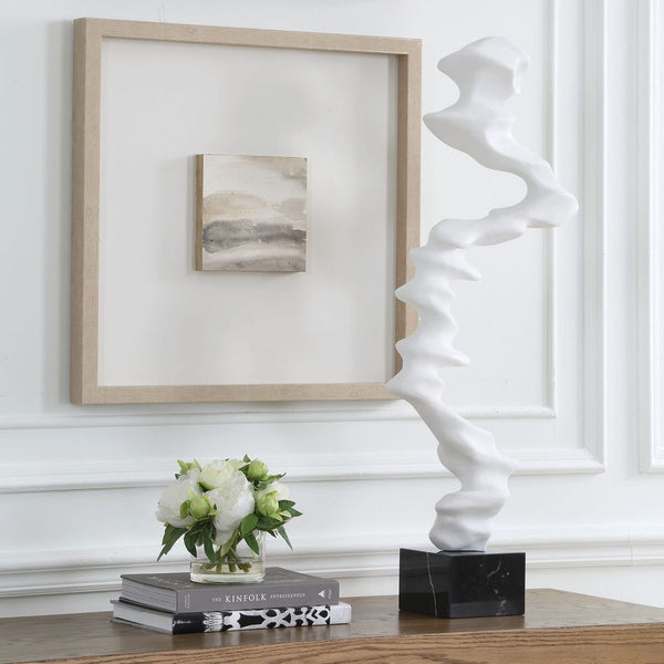 Flux Indoor-Outdoor Sculpture, 15"W x 38"H