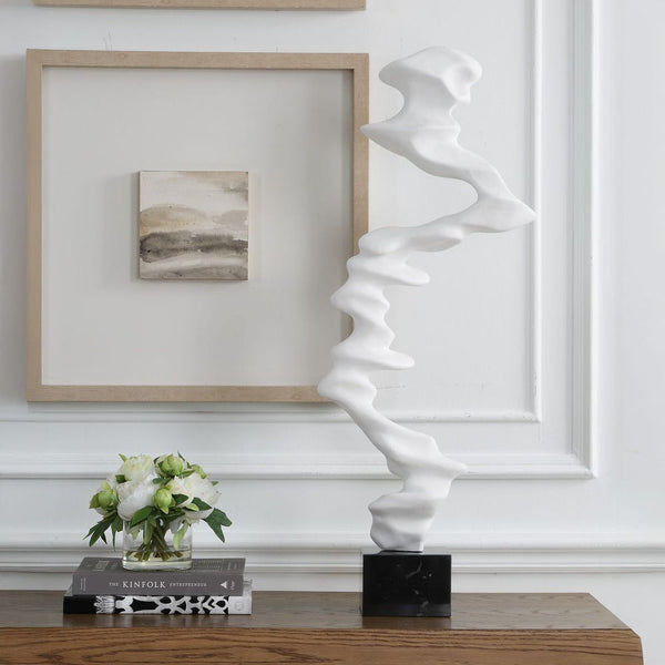 Flux Indoor-Outdoor Sculpture, 15"W x 38"H
