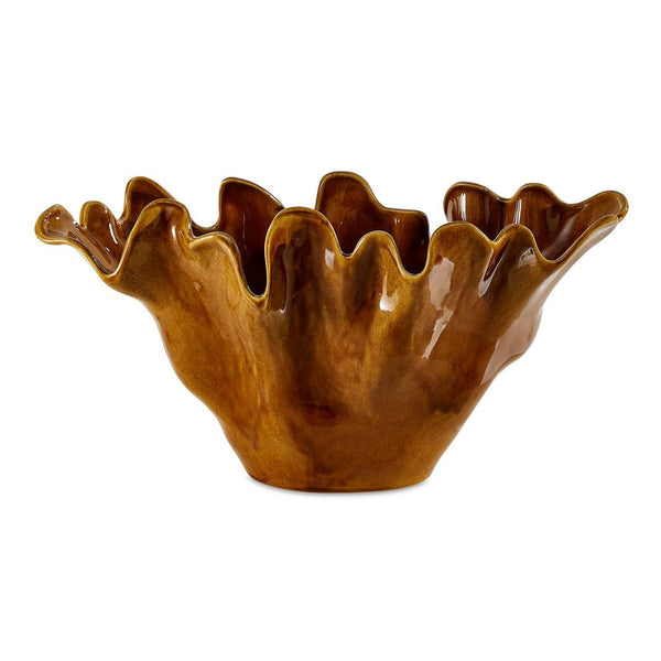 Amber Tide Outdoor Bowl, 22"W