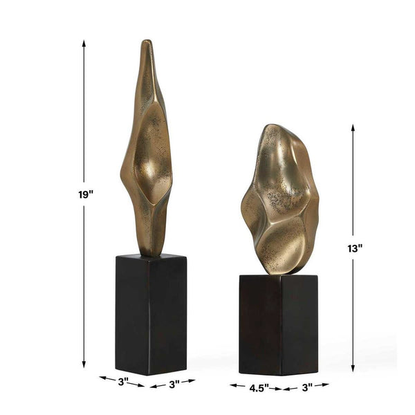 Fluid Geometry Sculptures, S/2