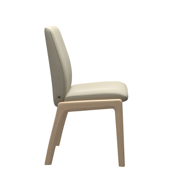 Stressless® Laurel v2 Low Back, Large, Paloma Light Grey/Natural, D100 Legs