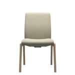 Stressless® Laurel v2 Low Back, Large, Paloma Light Grey/Natural, D100 Legs