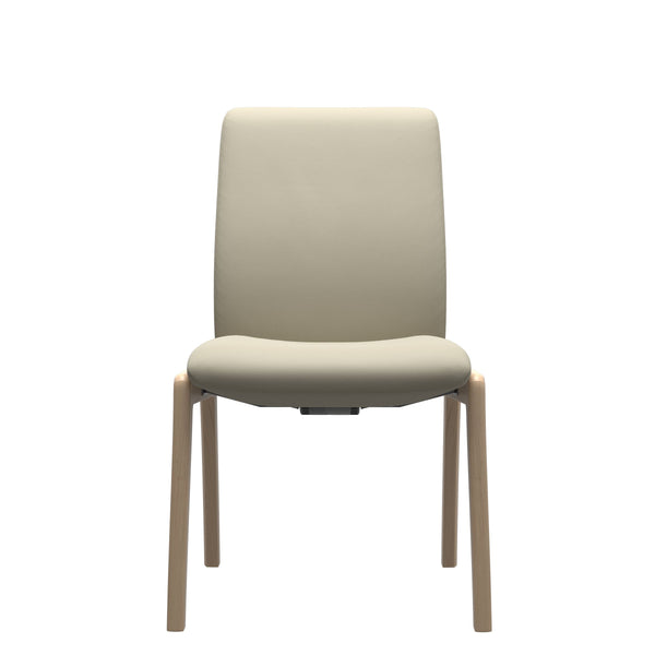 Stressless® Laurel v2 Low Back, Large, Paloma Light Grey/Natural, D100 Legs