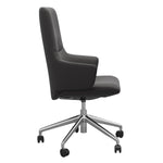 Mint V2 Office Chair, Low Back with Arms, Large, Paloma Rock/Polished