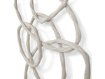 Zola Rattan Wall Decor, Whitewash, 83.5"W x 7"D x 52"H