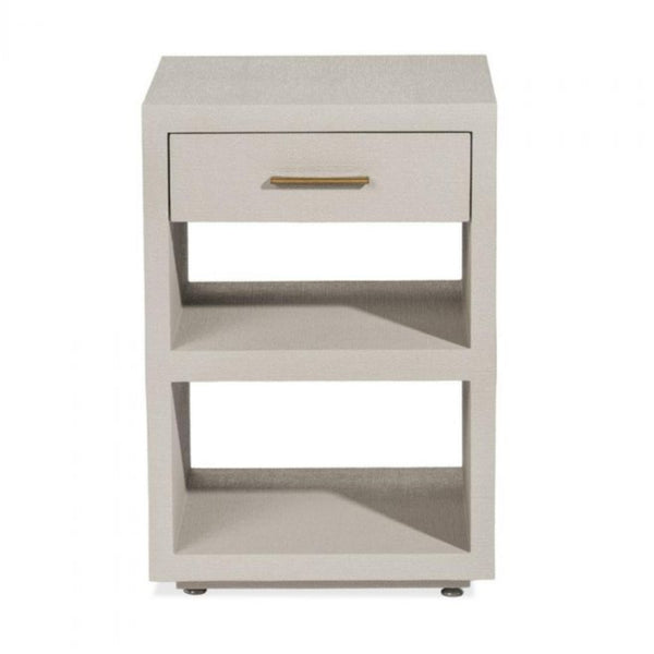 Livia Small Bedside Chest, 18"W, Sand