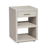 Livia Small Bedside Chest, 18"W, Sand