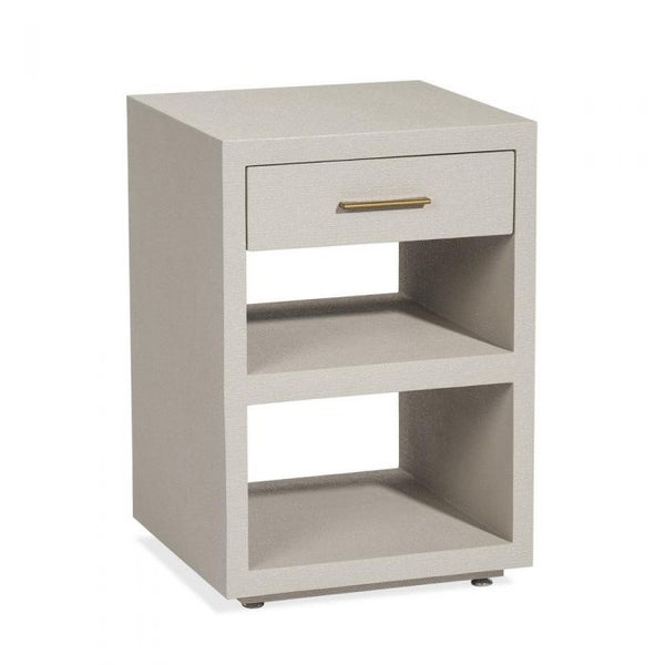 Livia Small Bedside Chest, 18"W, Sand