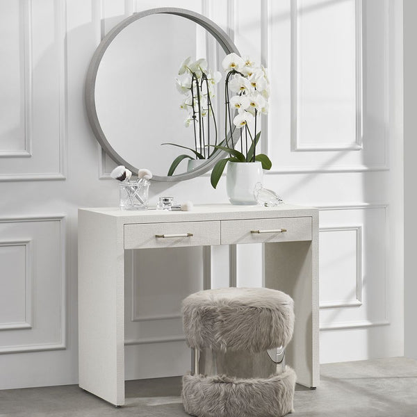 Taylor Petite Desk, White, 36"W