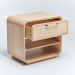Marsh Bedside Chest, Saddle, 28"W