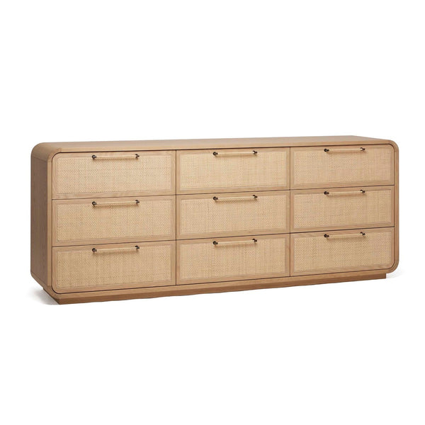 Marsh 9 Drawer Chest, 35.5"H X 90"W X 20"D
