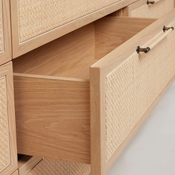 Marsh 9 Drawer Chest, 35.5"H X 90"W X 20"D