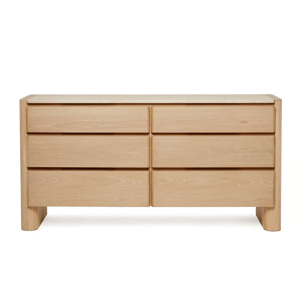 Arden 6 Drawer Chest, 72"W x 20"D x 36"H