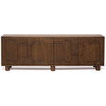 August Credenza, Classic Walnut, 90"W x 18"D x 30"H