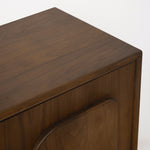August Credenza, Classic Walnut, 90"W x 18"D x 30"H