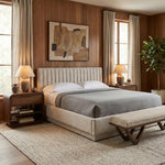 Monterey Bench, Classic Walnut, 18"H x 73"W x 18.5"D